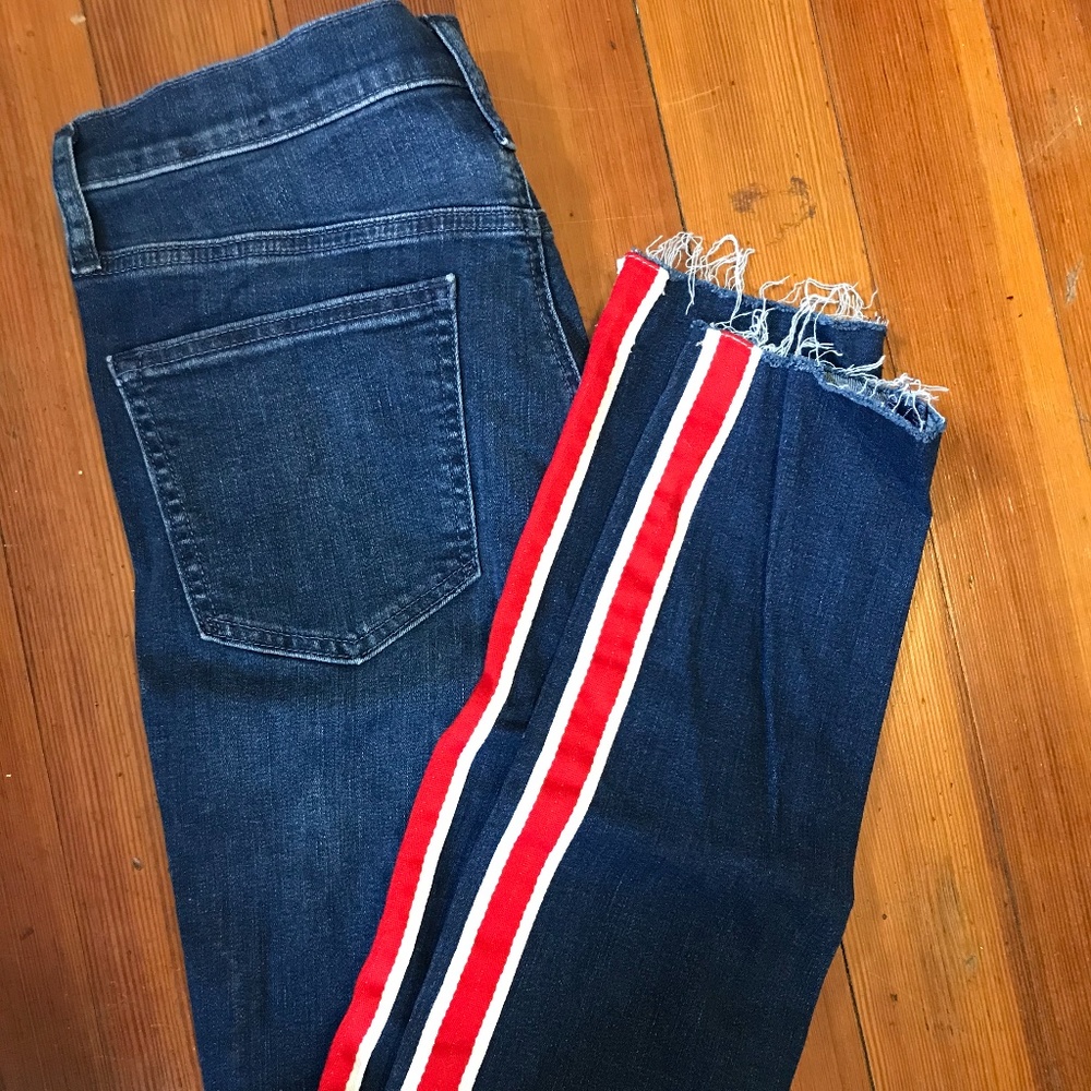 GAP High Rise True Skinny Ankle Jeans